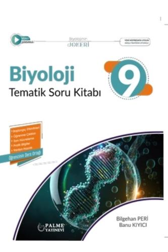 PALME 9.Sınıf JOKER BİYOLOJİ TEMATİK Soru Kitabı