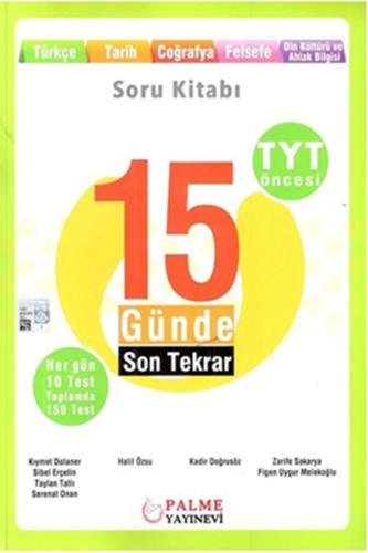 PALME TYT ÖNCESİ 15 GÜNDE SON TEKRAR