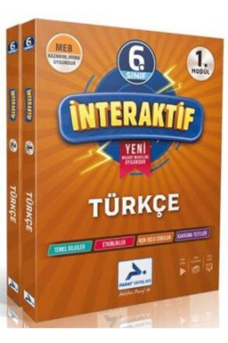 PARAF 6.Sınıf İNTERAKTİF TÜRKÇE ETKİNLİKLİ ÇALIŞMA KİTABI