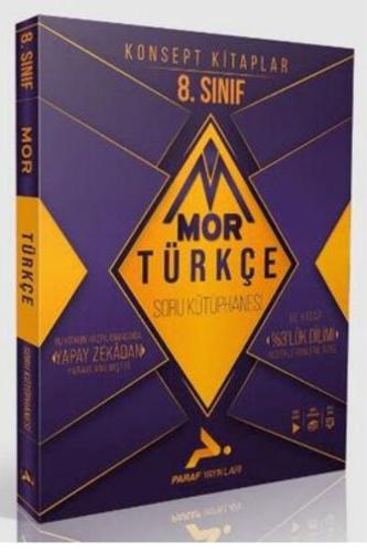 PARAF 8.Sınıf MOR TÜRKÇE Soru Kütüphanesi