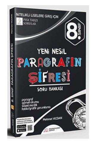 PARAGRAFIN ŞİFRESİ 8.Sınıf YENİ NESİL Soru Bankası