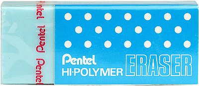PENTEL Hİ-POLYMER SİLGİ-KÜÇÜK BOY MAVİ
