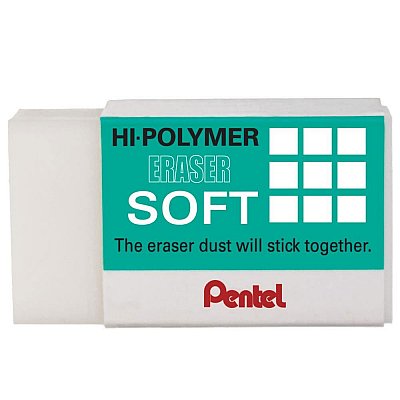 PENTEL ZES-08 SİLGİ SOFT Hİ-POLYMER