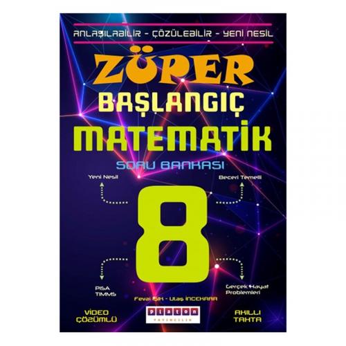 PLATON 8.Sınıf ZÜPER BAŞLANGIÇ MATEMATİK Soru Bankası