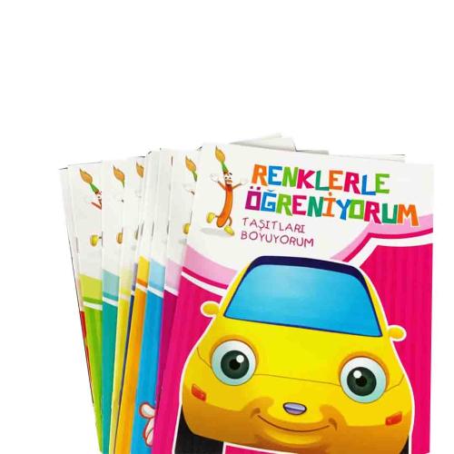 RENKLERLE ÖĞRENİYORUM BOYAMA 1-10