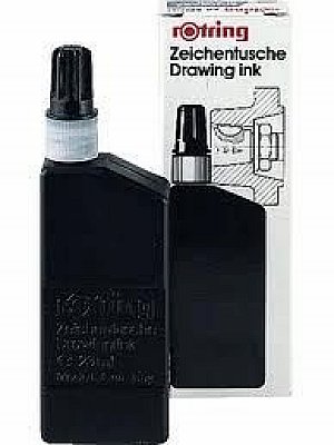 ROTRİNG 23ml.RAPİDO MÜREKKEBİ - Siyah
