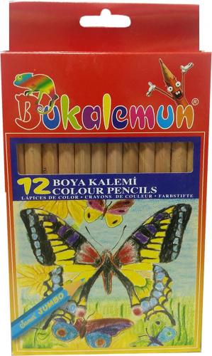 SAMUR BUKALEMUN 12Lİ JUMBO BOYA KALEMİ