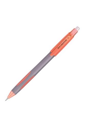 SERVE CREATİVE 0,9 mm VERSATİL UÇLU KALEM SİLGİLİ Turuncu