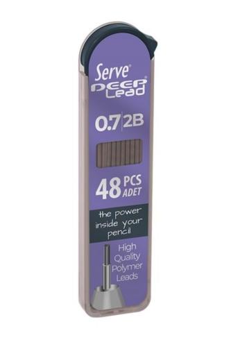 SERVE DEEP LEAD 2B 0,7mm VERSATİL UÇLU KALEM UCU MİN