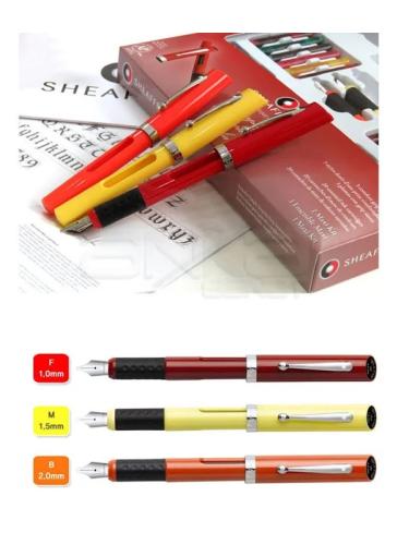 SHEAFFER CALLİGRAPHY SETİ Kitapçık 3 kalem 14 Refil