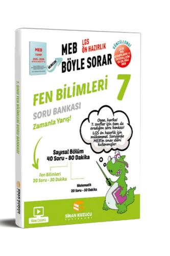 SİNAN KUZUCU 7.Sınıf FEN BİLİMLERİ MEB BÖYLE SORAR SORU BANKASI - 2026