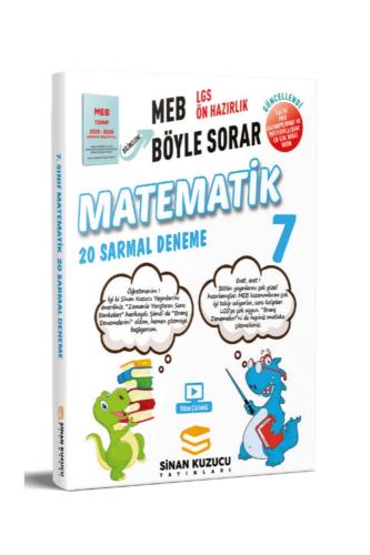 SİNAN KUZUCU 7.Sınıf MATEMATİK İLK DOZ SARMAL BRANŞ DENEMELERİ - 2026