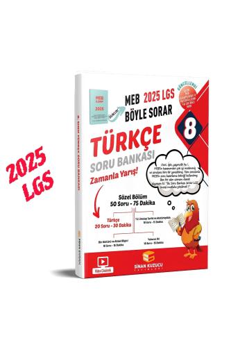 SİNAN KUZUCU 8.Sınıf MEB BÖYLE SORAR TÜRKÇE SORU BANKASI