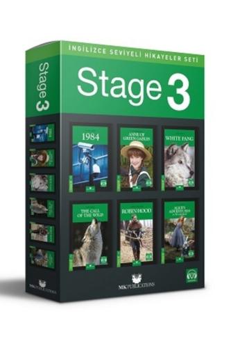 STAGE-3 İNGİLİZCE SEVİYELİ HİKAYELER SETİ - 6 Kitap