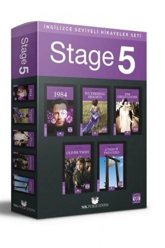 STAGE-5 İNGİLİZCE SEVİYELİ HİKAYELER SETİ - 5 Kitap