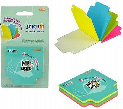 STICKN 70x70 MAGİC 4 NEON RENK 100 yp