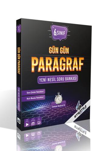 STRATEJİ 6.Sınıf GÜN GÜN PARAGRAF Yeni Nesil Soru Bankası