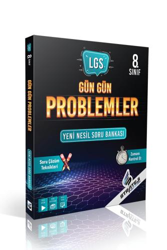 STRATEJİ 8.Sınıf GÜN GÜN PROBLEMLER Yeni Nesil Soru Bankası