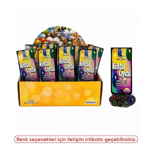 SUNMAN KRİSTAL RENKLİ MİSKET