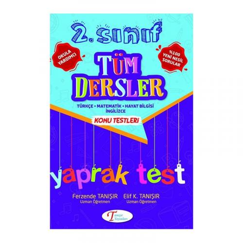 TANIŞIR 2.Sınıf TÜM DERSLER Konu Testleri