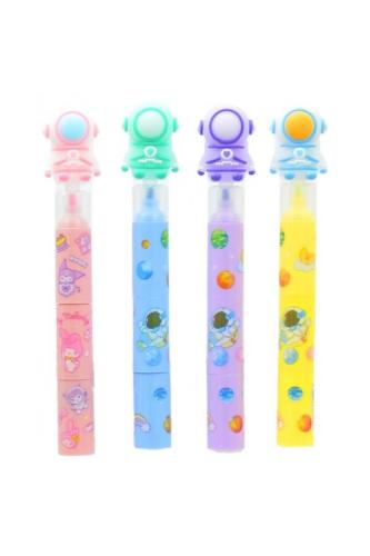 TAROS UNİCK COLOR ASTRONOT 3 RENK FOSFORLU KALEM