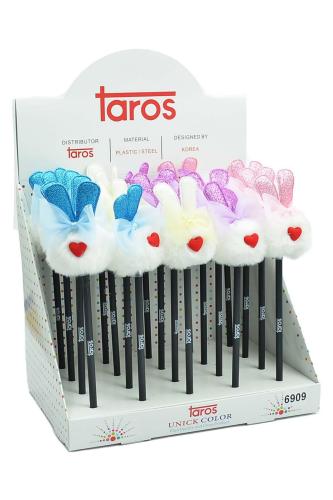 TAROS UNİCK COLOR KALPLİ TAVŞAN TEPELİ KURŞUN KALEM