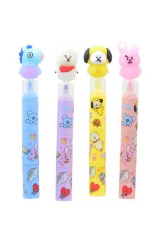 TAROS UNİCK COLOR KARAKTER 3 LÜ FOSFORLU KALEM