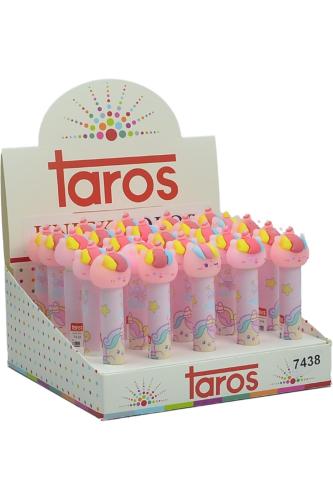 TAROS UNİCK COLOR PİNK UNİCORN BASMALI SİLGİ