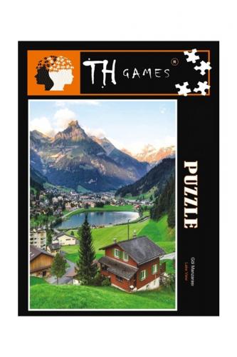 TH GAMES PUZZLE 1000 li 48X68 Göl Manzaraları