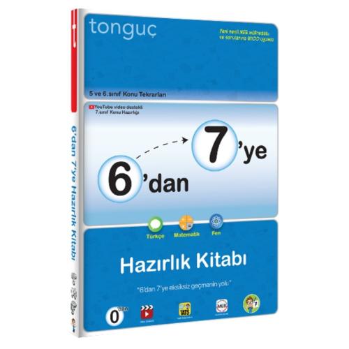 TONGUÇ 6 dan 7 ye HAZIRLIK KİTABI