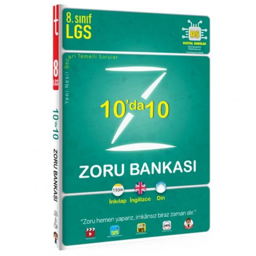 TONGUÇ 8.Sınıf 10 DA 10 ZORU BANKASI