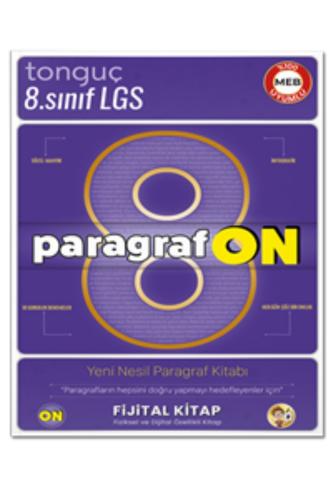TONGUÇ 8.SINIF LGS PARAGRAFON SORU BANKASI
