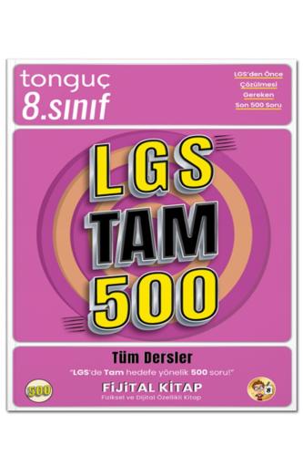 TONGUÇ 8.Sınıf LGS TAM 500 Soru Bankası