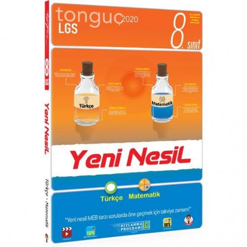 TONGUÇ 8.Sınıf TÜRKÇE MATEMATİK Soru Bankası Yeni Nesil