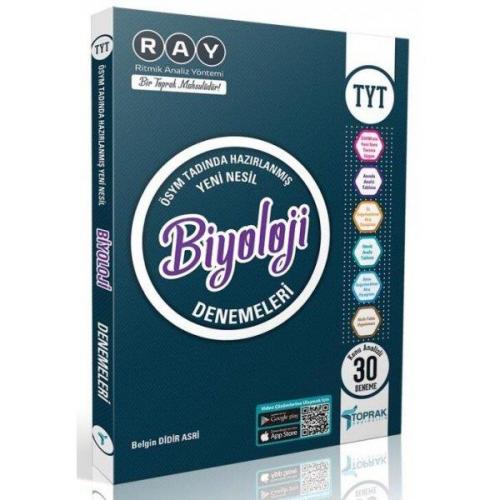 TOPRAK TYT BİYOLOJİ 30 DENEME SINAVI
