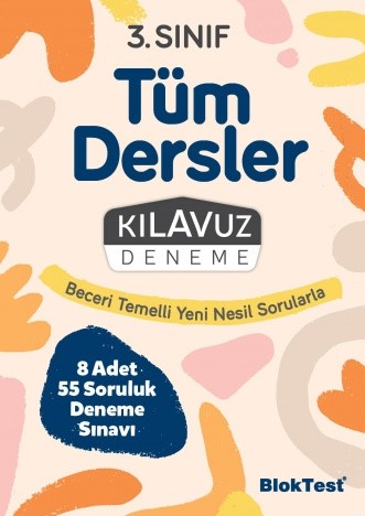 TUDEM 3.Sınıf BLOK TEST TÜM DERSLER KILAVUZ DENEME