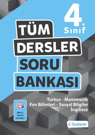 TUDEM 4.Sınıf TÜM DERSLER Soru Bankası