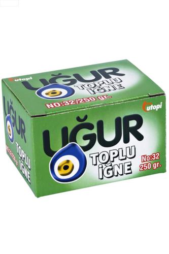 UĞUR TOPLU İĞNE No: 32MM 250 GR