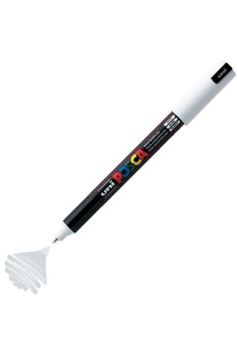 UNİ POSCA PC-1MR 0,7 SU BAZLI POSTER MARKÖR - Beyaz