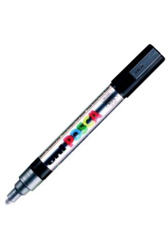 UNİ POSCA PC-5M SU BAZLI 1,8-2,5mm.POSTER MARKÖR - Gümüş