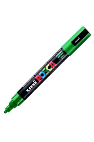 UNİ POSCA PC-5M SU BAZLI 1,8-2,5mm.POSTER MARKÖR - Yeşil