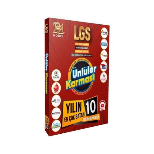 ÜNLÜLER KARMASI 8.Sınıf LGS 10 YAYIN 10+2 DENEME