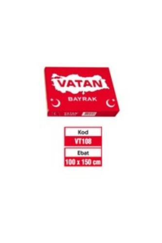 VATAN 100x150 TÜRK BAYRAĞI