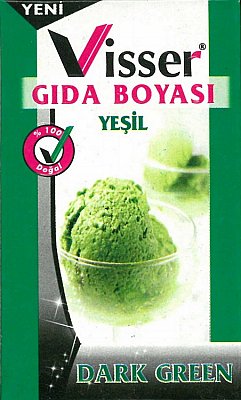 VİSSER TOZ GIDA BOYASI - Kahverengi