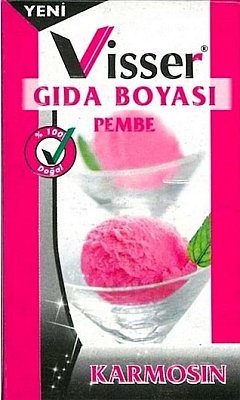 VİSSER TOZ GIDA BOYASI - Pembe