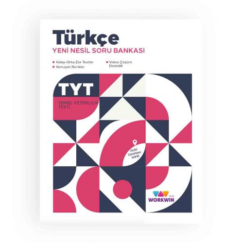 WORKWİN TYT TÜRKÇE Yeni Nesil Soru Bankası