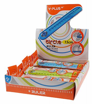 Y-PLUS CİRCLE 15cm: CETVEL