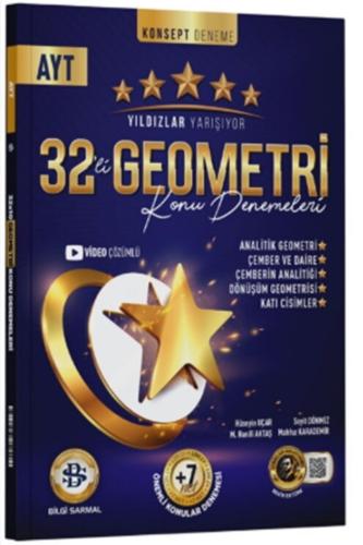 YILDIZLAR YARIŞIYOR AYT GEOMETRİ 32 Lİ KONU DENEMELERİ