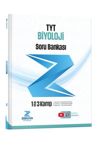 ZEDUVA BİOSEM TYT BİYOLOJİ 1KİTAP 3 KAMP SORU BANKASI