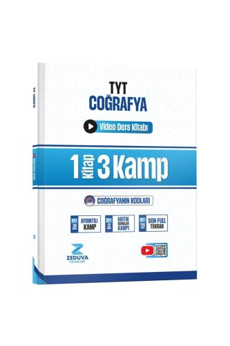 ZEDUVA COĞRAFYANIN KODLARI TYT COĞRAFYA 1 KİTAP 3 KAMP VİDEO DERS KİTABI